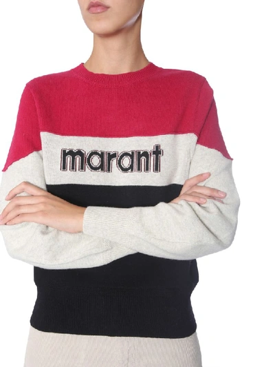 Shop Isabel Marant Étoile Kedy Sweater In Fucsia