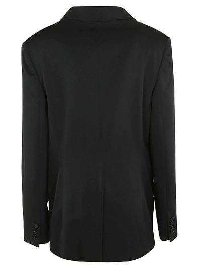 Shop Stella Mccartney Single Breasted Blazer In Black