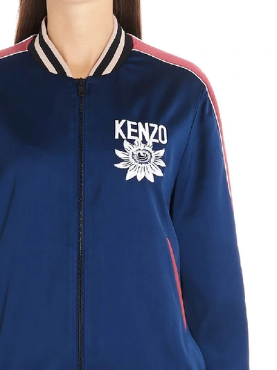 Shop Kenzo Souvenir Jacket In Blue