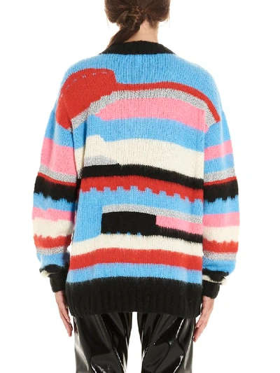 Shop Msgm Sweater In Multicolor