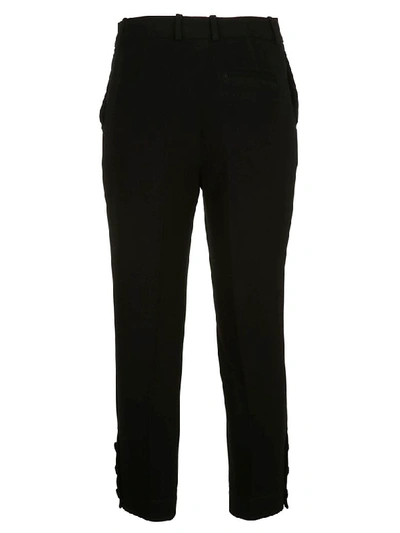 Shop Mulberry Cropped Trousers In Black