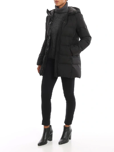 Shop Fay Coat In Black