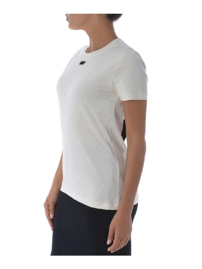Shop Off-white Short Sleeve T-shirt In Avorio