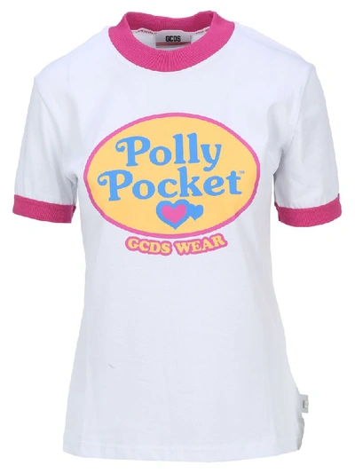 Shop Gcds Polly Pocket T-shirt In White