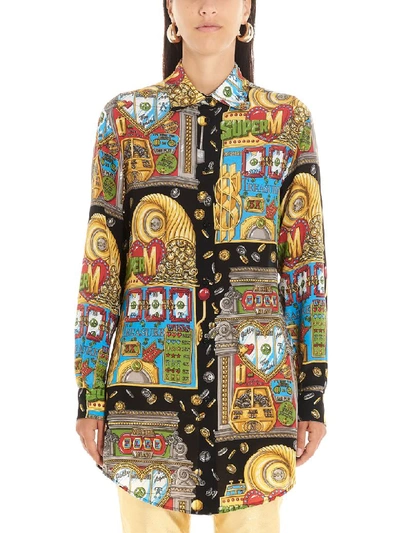 Shop Moschino Slot Machine Shirt In Multicolor