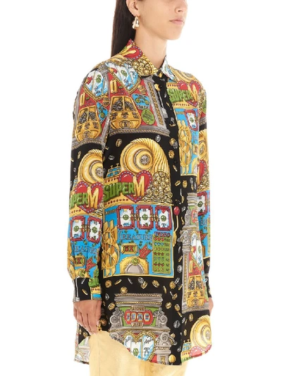 Shop Moschino Slot Machine Shirt In Multicolor