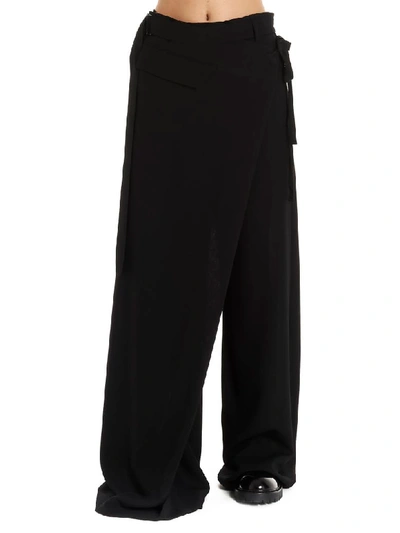 Shop Ann Demeulemeester Pants In Black