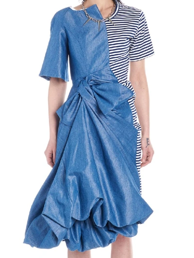 Shop Junya Watanabe Dress In Multicolor