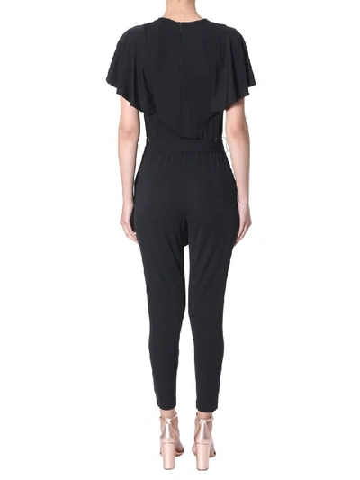 Shop Michael Michael Kors Full Suit With Short Sleeves In Nero