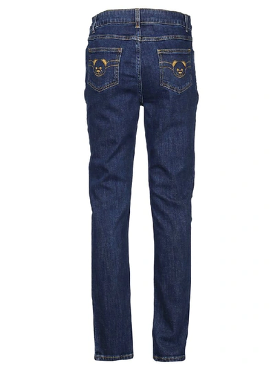 Shop Moschino Jeans In Blu
