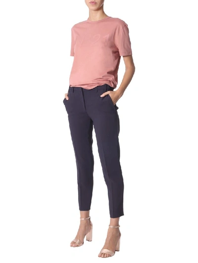 N°21 Cropped Trousers In Blu