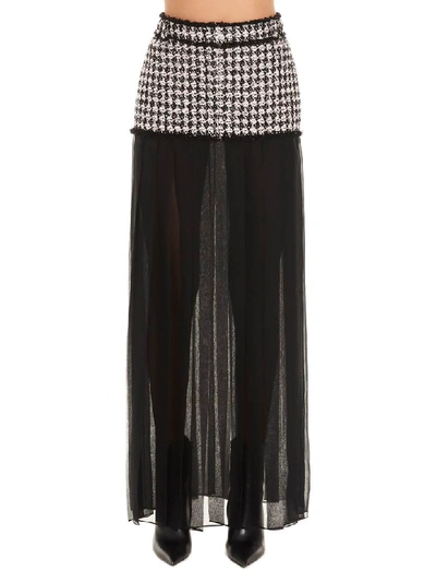 Shop Balmain Skirt In Multicolor