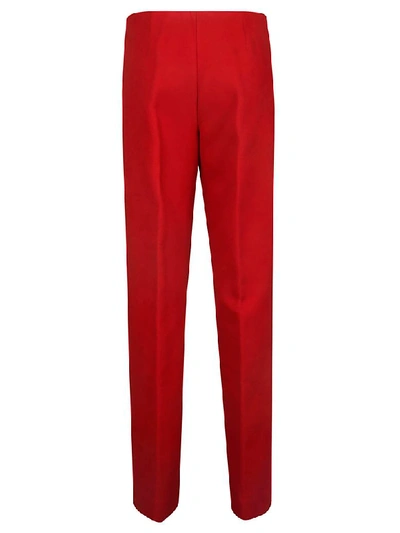 Shop Theory Wide-leg Jeans In Crimson