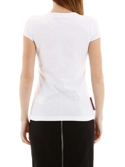 Shop Dsquared2 Basic T-shirt In White (white)