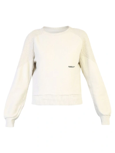 Shop Ambush Branded Sweatshirt In White