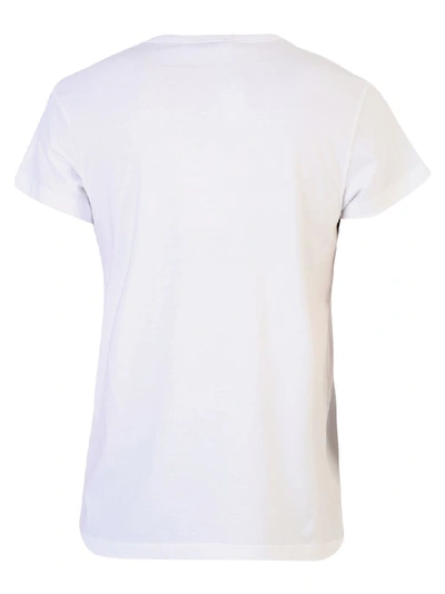 Shop Givenchy Branded T-shirt In White