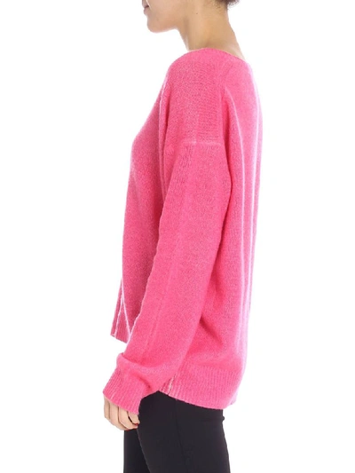 Shop Majestic - Sweater In Pink