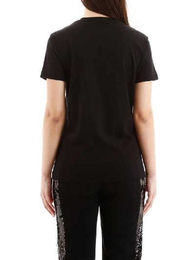 Shop Iceberg T-shirt With Logo Embroidery In Nero (black)