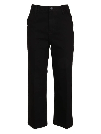 Shop J Brand Trouser Crop Joan In Black