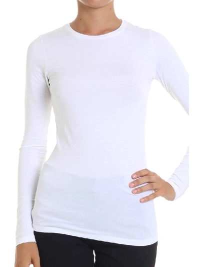 Shop Majestic - Ally T-shirt In White