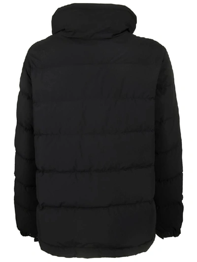 Shop Aspesi High Neck Padded Jacket In Black