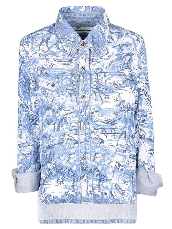 off white tapestry dress