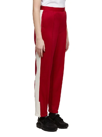 Shop Ambush Side Stripe Track Pants In Rosso Avorio