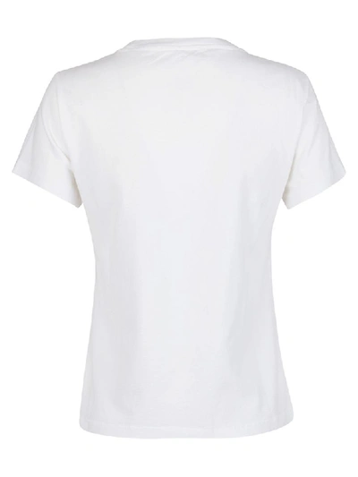 Shop Helmut Lang Short Sleeve T-shirt In White