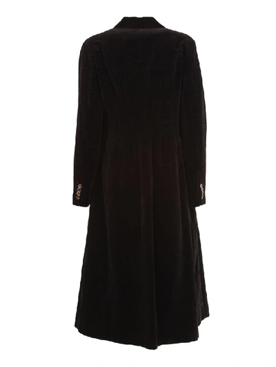 Shop Uma Wang Foster Cacey Coat In Black