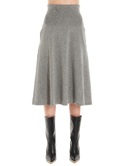 Shop Stella Mccartney Skirt In Grey