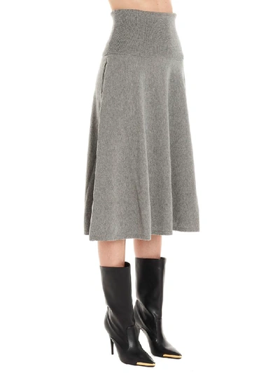 Shop Stella Mccartney Skirt In Grey