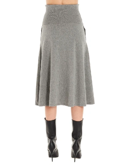 Shop Stella Mccartney Skirt In Grey