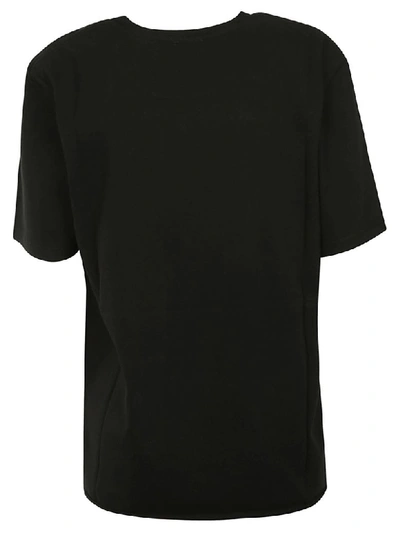 Shop Saint Laurent Love T-shirt In Black/silver