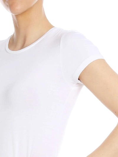 Shop Majestic - T-shirt In White
