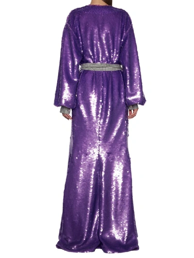Shop Natasha Zinko Dress In Purple
