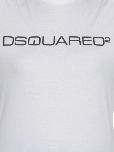 Shop Dsquared2 Logo T-shirt In White