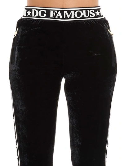 Shop Dolce & Gabbana Pants In Black