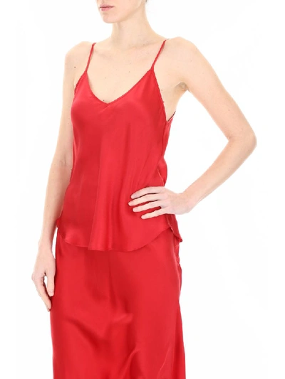 Shop Mes Demoiselles Native Top In Red (red)