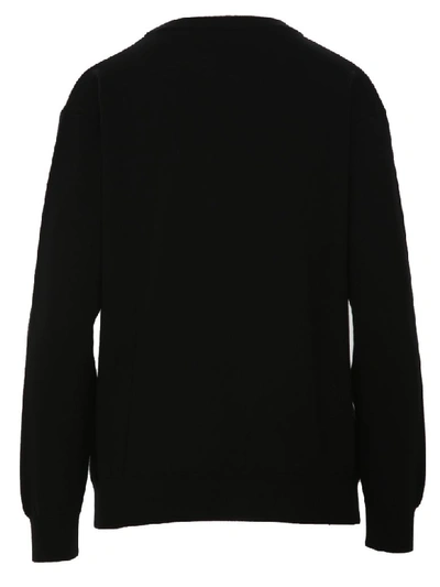 Shop Moschino Sweater  Couture In Black