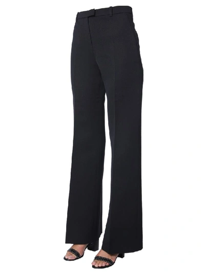 Shop Givenchy Wide Pants In Nero