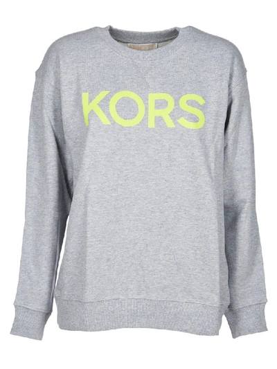 Shop Michael Michael Kors Michael Kors Woman Sweatshirt In Grey