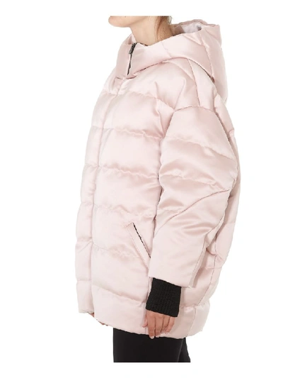 Shop Ahirain Techno Duchesse Down Jacket In Pink