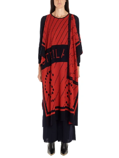 Shop Stella Mccartney Cape In Red