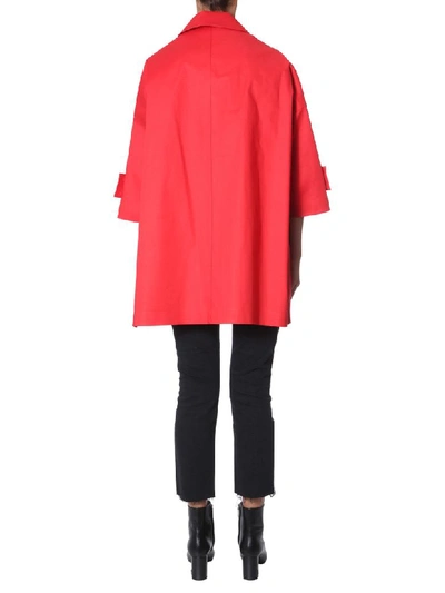 Shop Mackintosh Humbie Lr Trench In Rosso