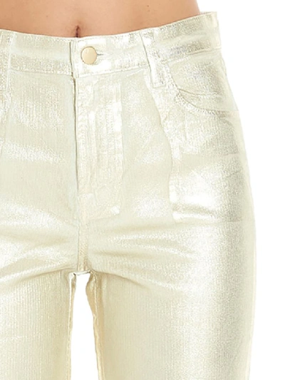 Shop J Brand Maria Jeans In Gold