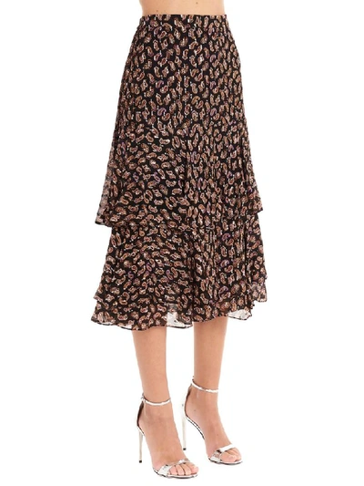 Shop Diane Von Furstenberg Meg Skirt In Multicolor