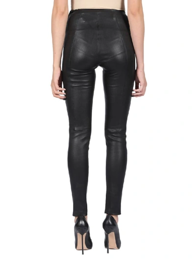 Shop Ben Taverniti Unravel Project Leggings In Nero