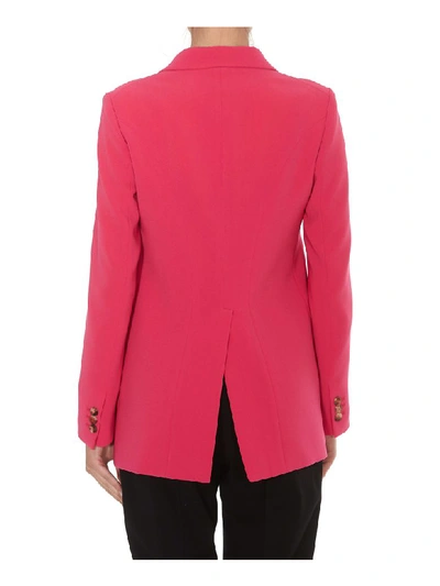 Shop Alberto Biani Blazer In Fuchsia