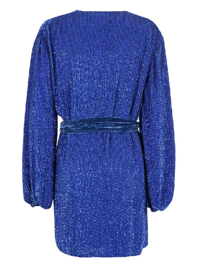 Shop Retroféte Retrofete Gabrielle Robe Dress In Royal Blue