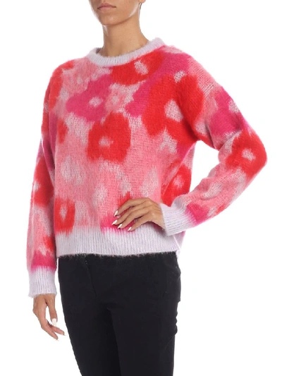 Shop Pinko Sweater In Lilla/fuxia